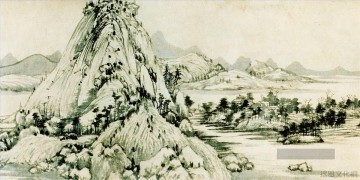 Traditionelle chinesische Kunst Werke - Huang Gongwant Fuchun Berg Kunst Chinesische
